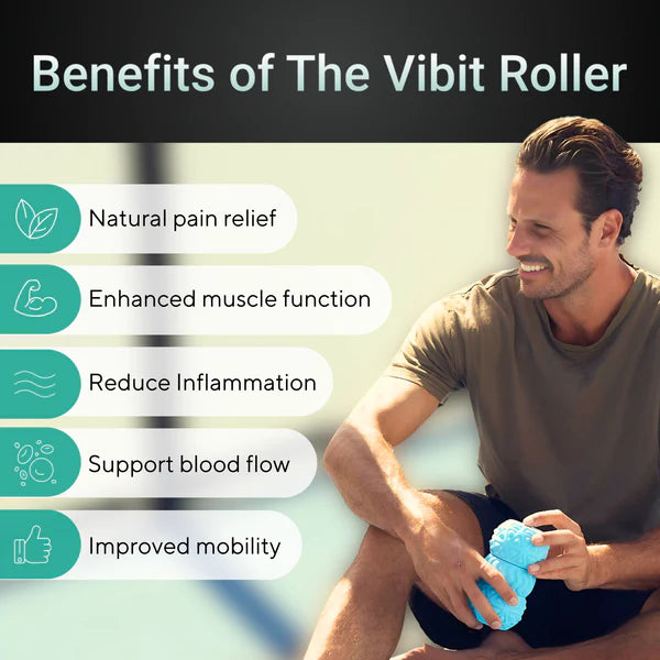 VibeRoll – Portable Massage Power