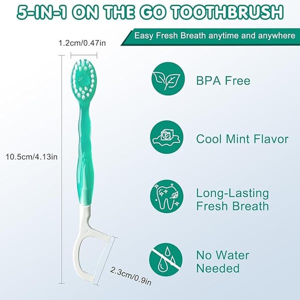 BritePack | All-in-One Pocket Toothbrush & Floss Kit