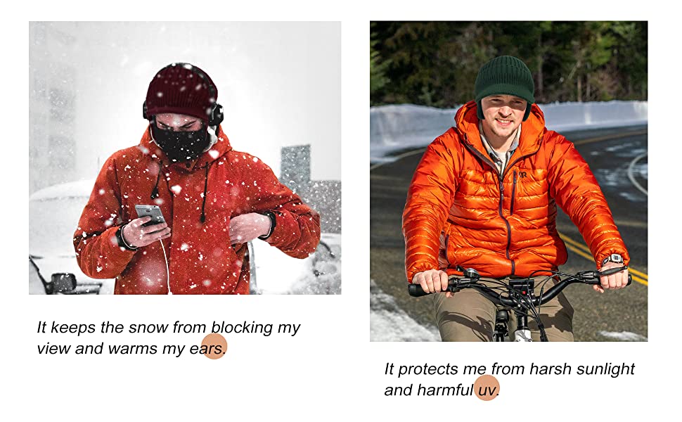EarHug – Warm Knitted Hat with Ear Protection