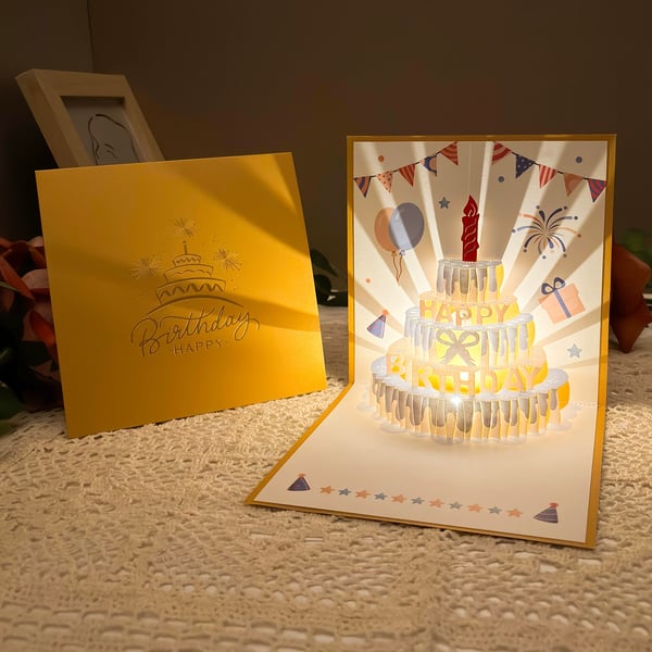 JoyFold - 3D Birthday Pop Up Card