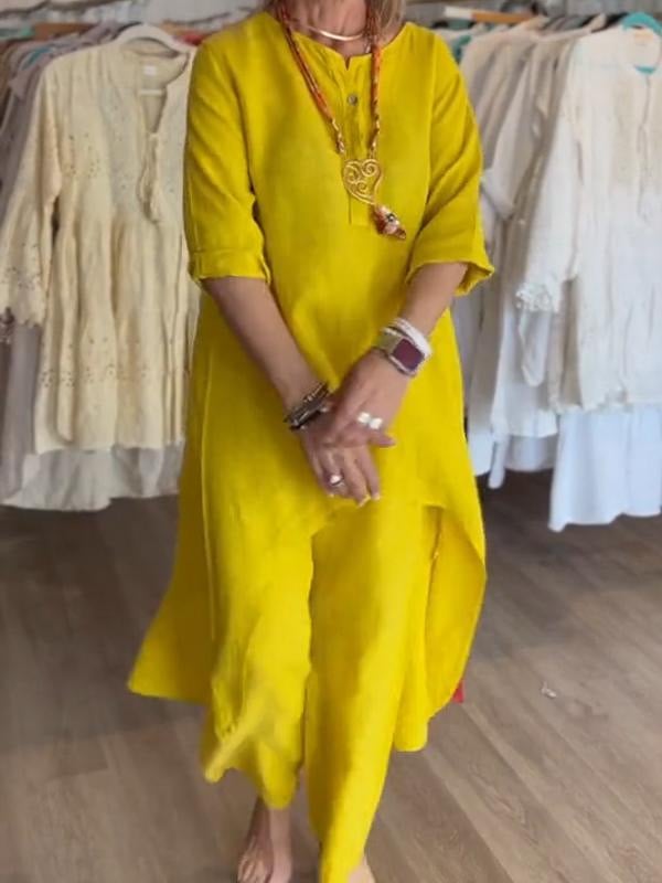 LuxeBreathe - Soft & Stylish Linen Set
