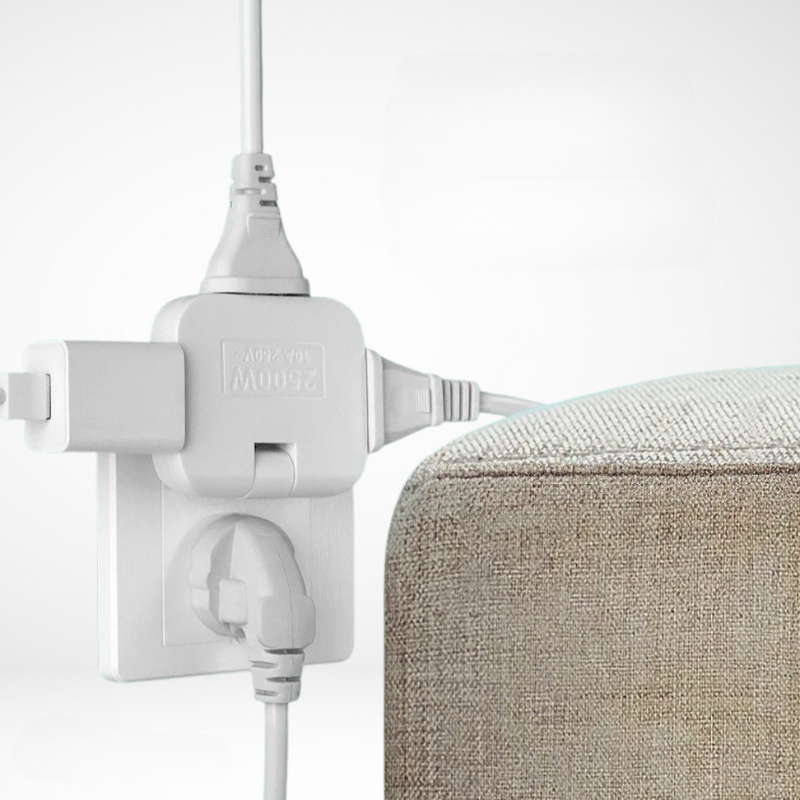 SmartPlug – Space‑Saving Power Strip