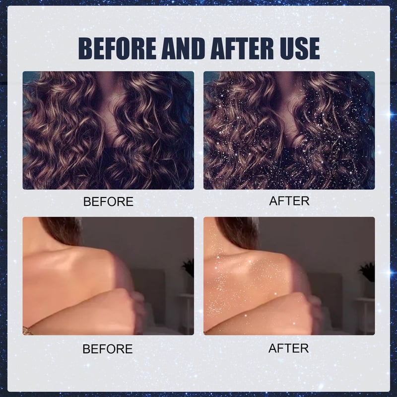 GlowSpritz – Shimmering Glitter Spray