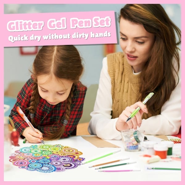SparkleInk – Glitter Gel Pen Collection