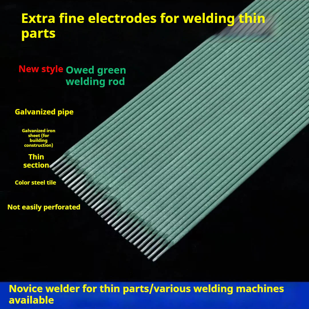 UltraBond – Extra Fine Green Electrode for Thin Metal Welding