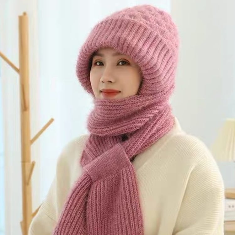 CozyShield – Ear Protecting Winter Scarf Hat