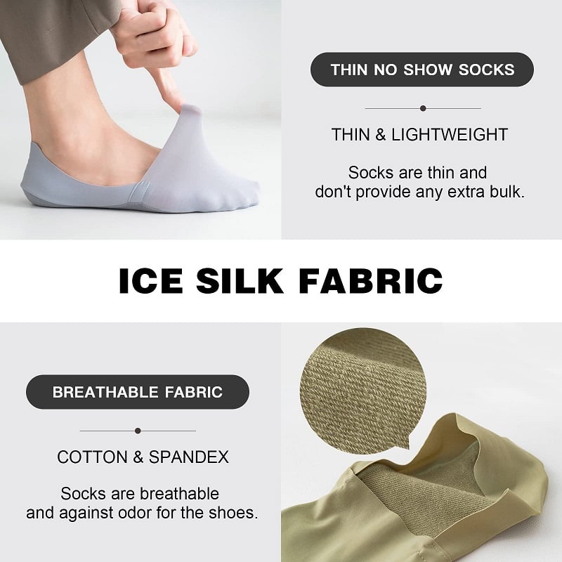 BareLuxe – Ultra-Thin No Show Socks