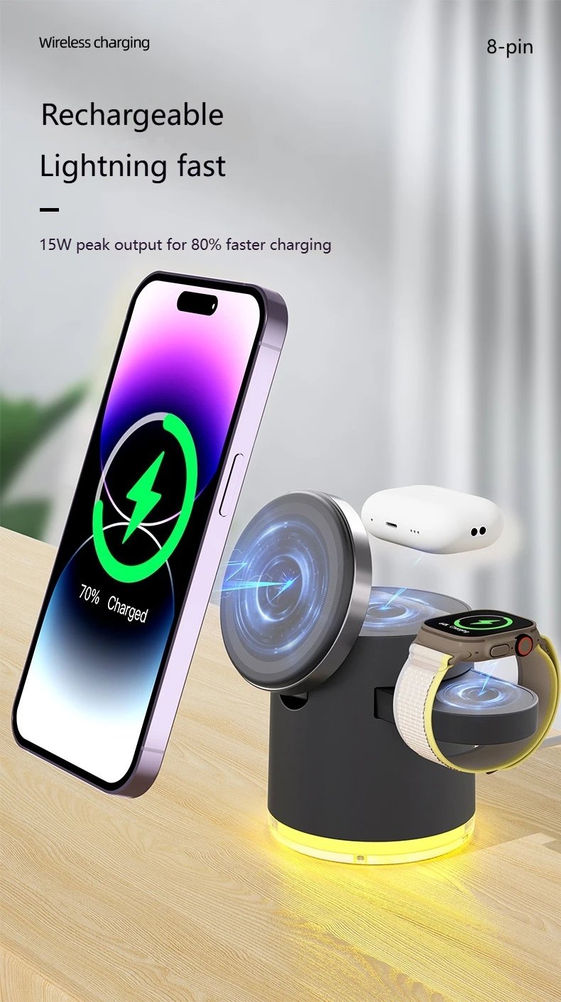 PowerSpin - High-Speed Wireless Charger