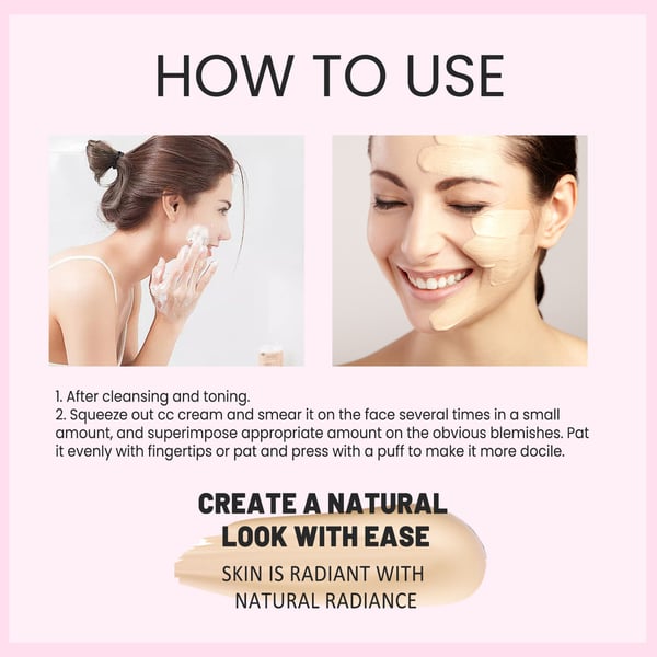 SunLuxe – CC+ Cream with SPF50 & Flawless Finish Brush