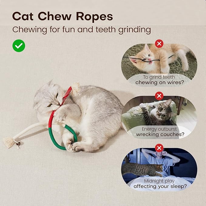 KittyTwist – Durable Cat Rope Toy