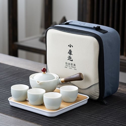 TeaGlide – 360° Rotating Travel Tea Maker Set