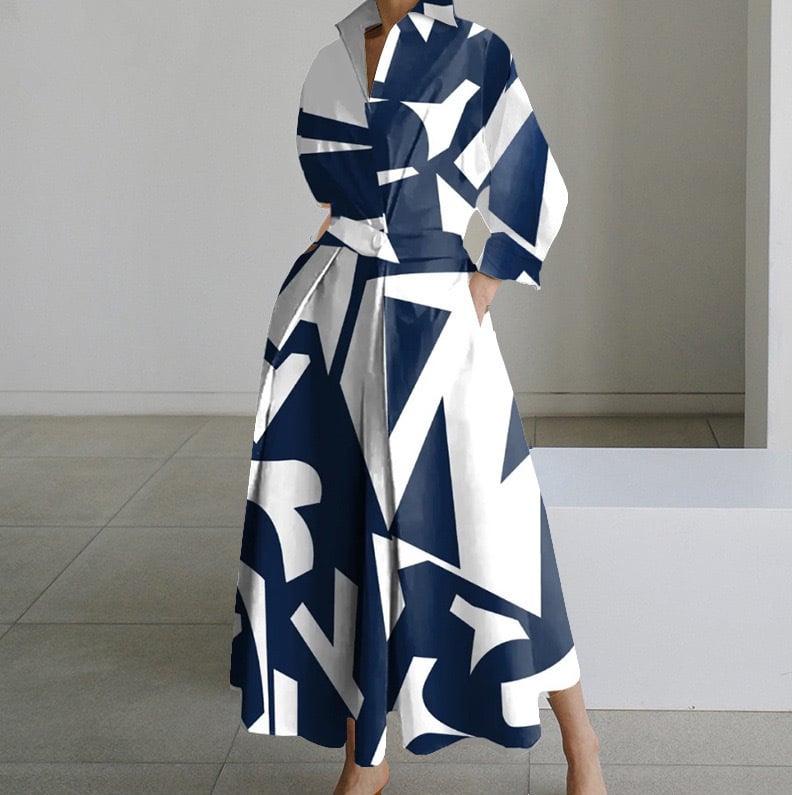 Eleganza - Women’s Cotton Wrap Dress