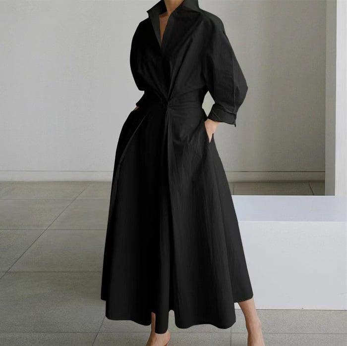 Eleganza - Women’s Cotton Wrap Dress