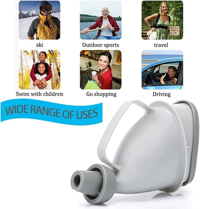 SwiftRelief – Leak-Proof Portable Urinal Solution