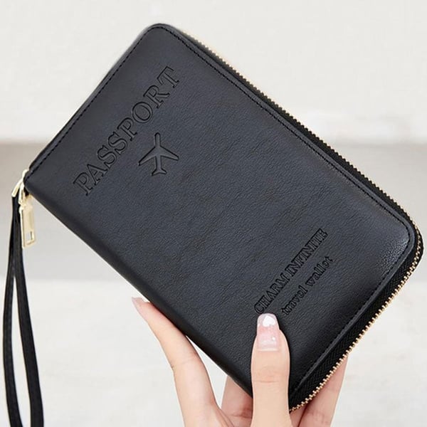 TravelGuard – RFID Multi-Functional Passport Wallet