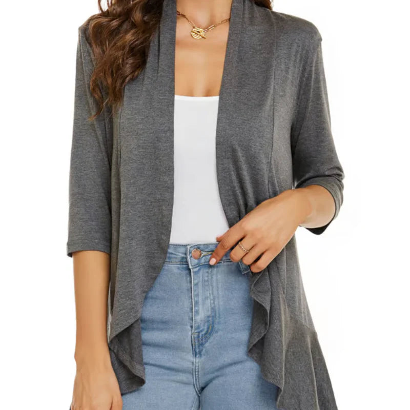 EverCozy – Lightweight Open Front Cardigan