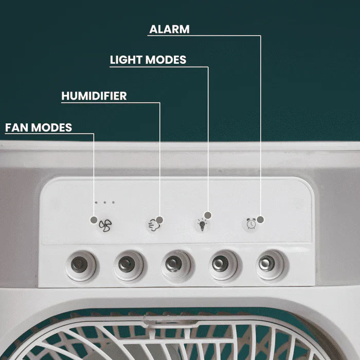 AquaChill – Instant Cool & Moist Air for Personal Comfort