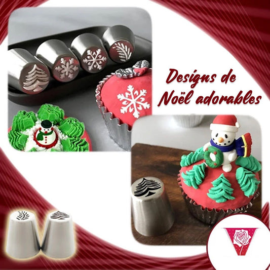 FestiveWhip - Christmas Piping Set for Sweet Creations