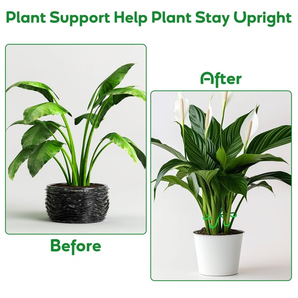 GrowGrip – Adjustable Stem Support Kit for Garden Plants