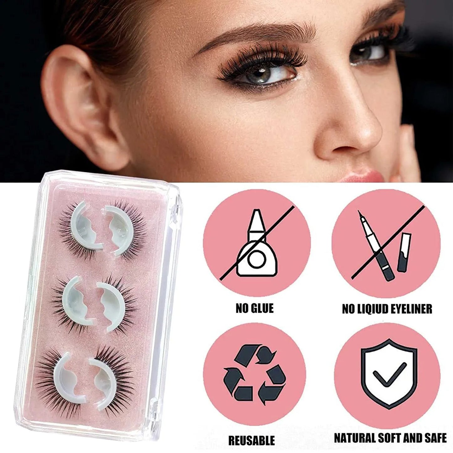 GlamLash – Reusable Self-Adhesive Eyelashes