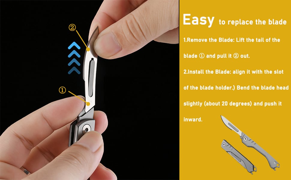 EdgeCraft – Folding Utility Scalpel Knife