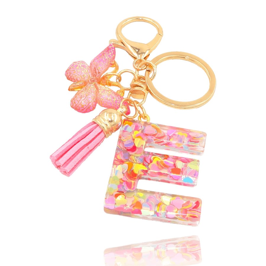 CharmKey – Personalized Initial Letter Keychain