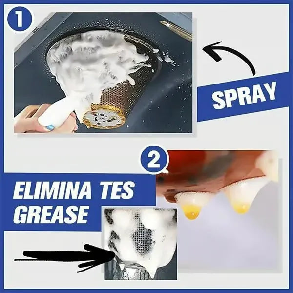 BubbleCleaner - Powerful Oil-Breakdown Foaming Spray