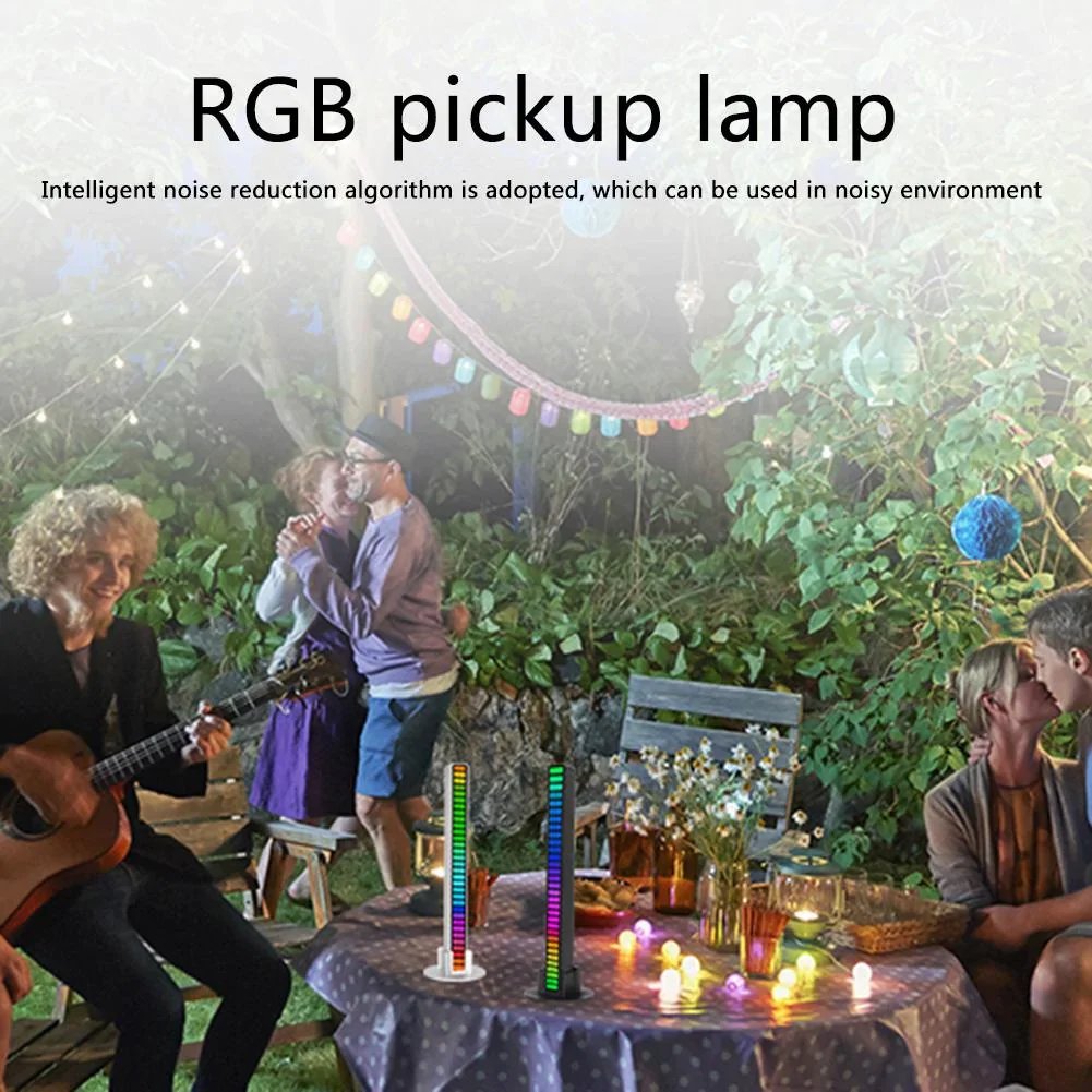 GlowSync – Wireless Sound-Activated RGB Light Bar