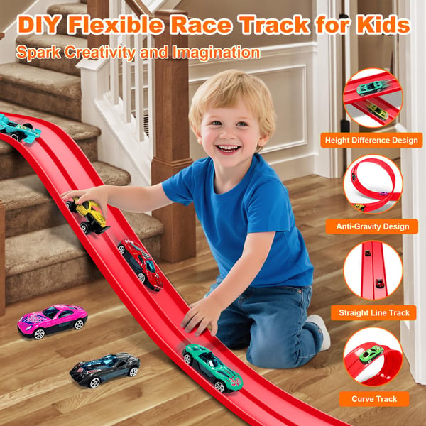 FlexiTrack – DIY Racing Adventure Toy