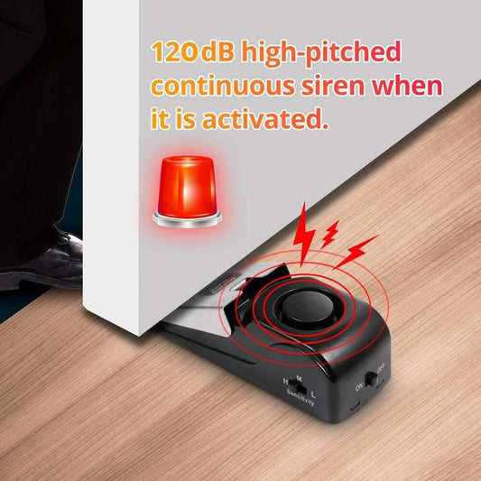SafeStop – Portable Door Alarm