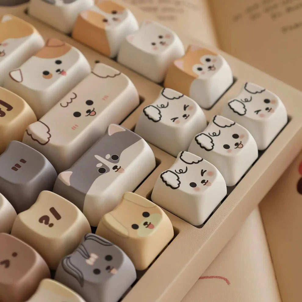 ToastiKeys – Whimsical Bread Keycaps