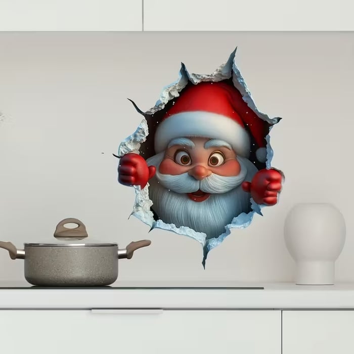 MerrySanta – Holiday Wall Sticker Set