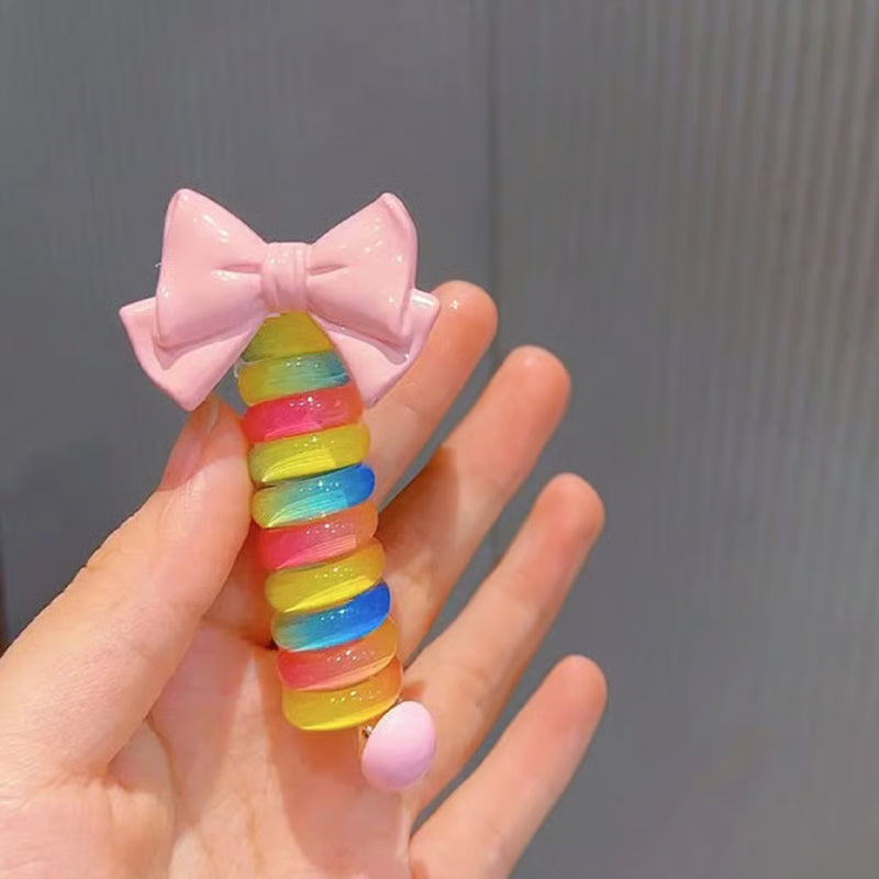 TwistyBloom – Colorful Spiral Hair Bands
