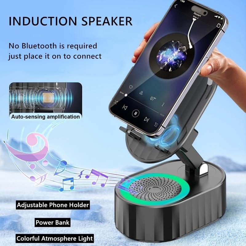 VibeStation - Automatic Sound & Charging Stand
