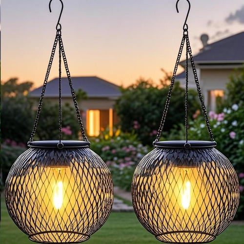 SunAura – Decorative Solar Powered Hanging Light