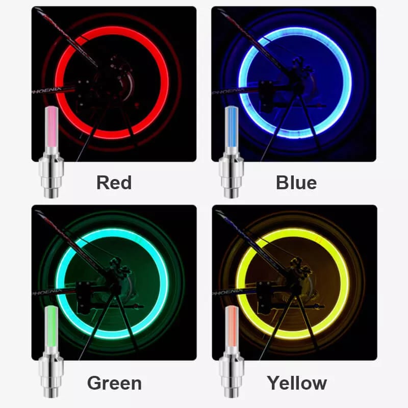 SpinGlow – Dynamic LED Wheel Lights