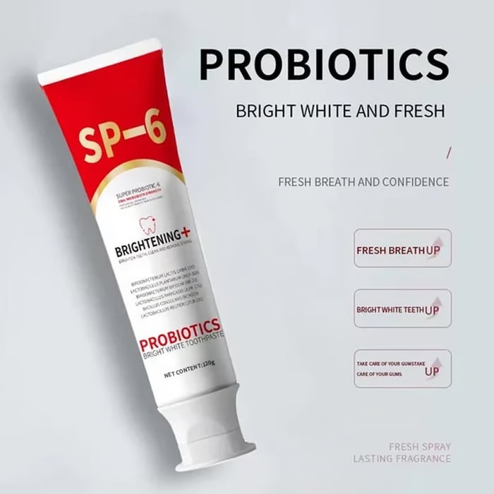 BioSmile| 6-Probiotic Oral Care Toothpaste