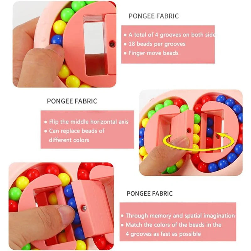 LogicBeads – Rotating Fidget Puzzle Toy