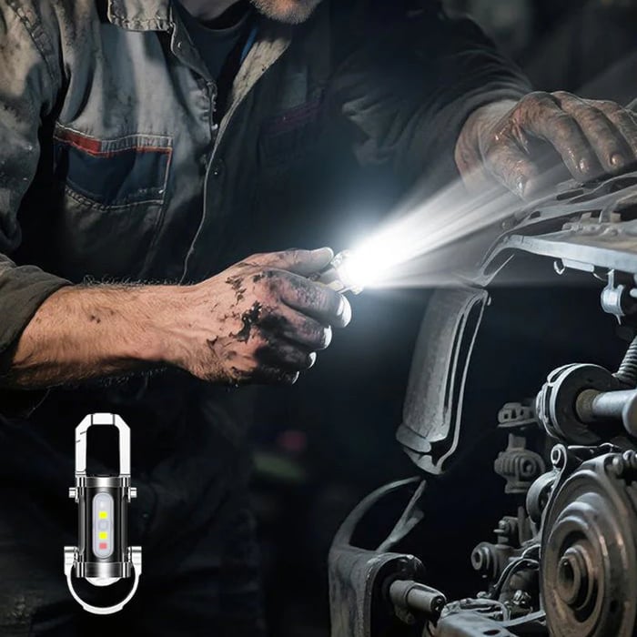 GlowKey – Mini Rechargeable Flashlight