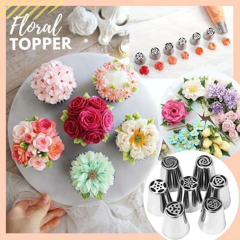 FrostCraft – Professional Cake Piping Tip Set
