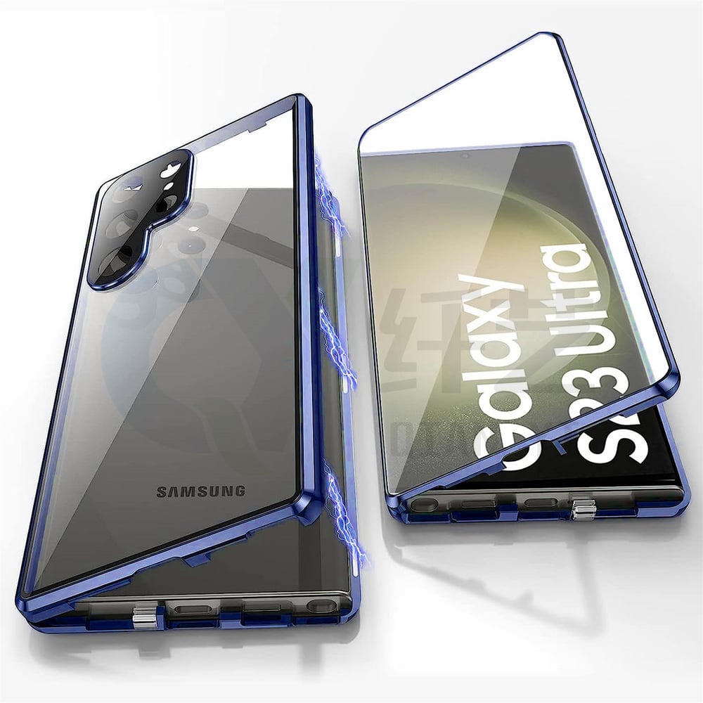GlassGuard – Magnetic Full-Cover Phone Case