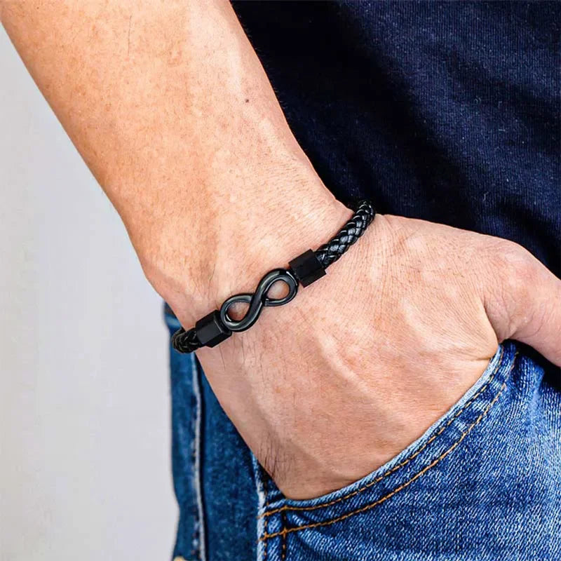 EternaWeave – Ceramic Infinity Bracelet