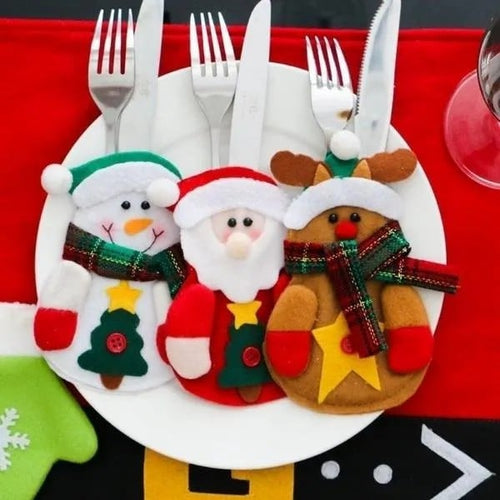 FestivePouch – Christmas Cutlery Holder Pocket