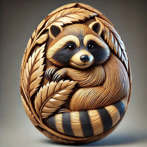 EasterCritters – Animal Carving Craft Egg