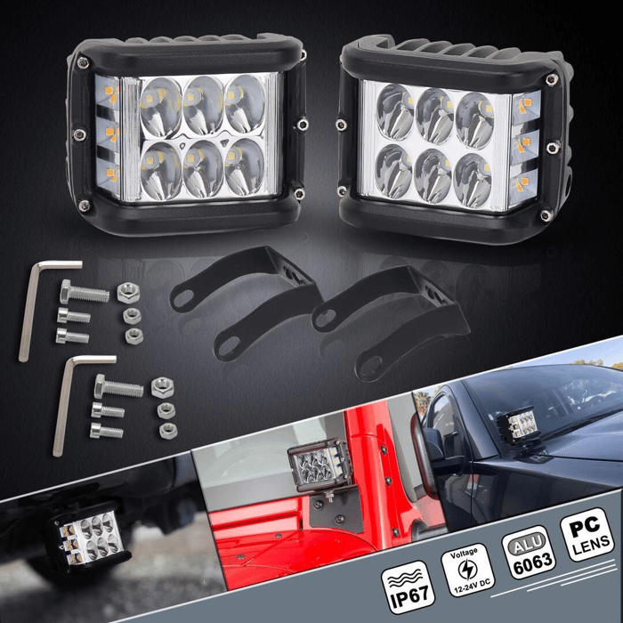 BlazeBeam – Dual Color Strobe Pods