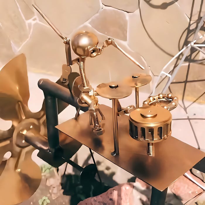 RockSpin – Handmade Metal Windmill Band Art