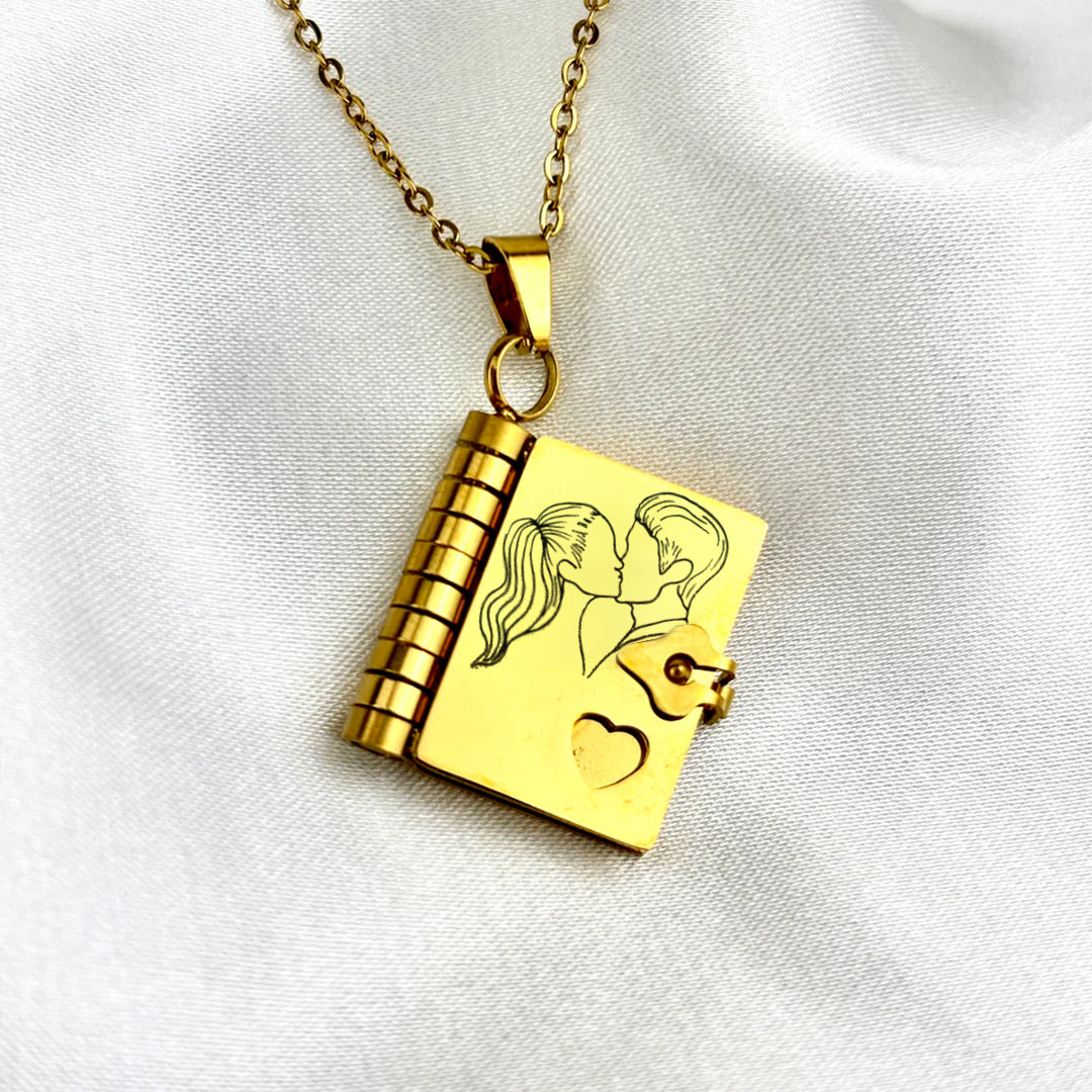 Whispering Hearts - Personalized Love Pendant