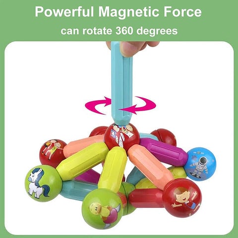MagniBuild – Creative Magnetic Sticks Building Set