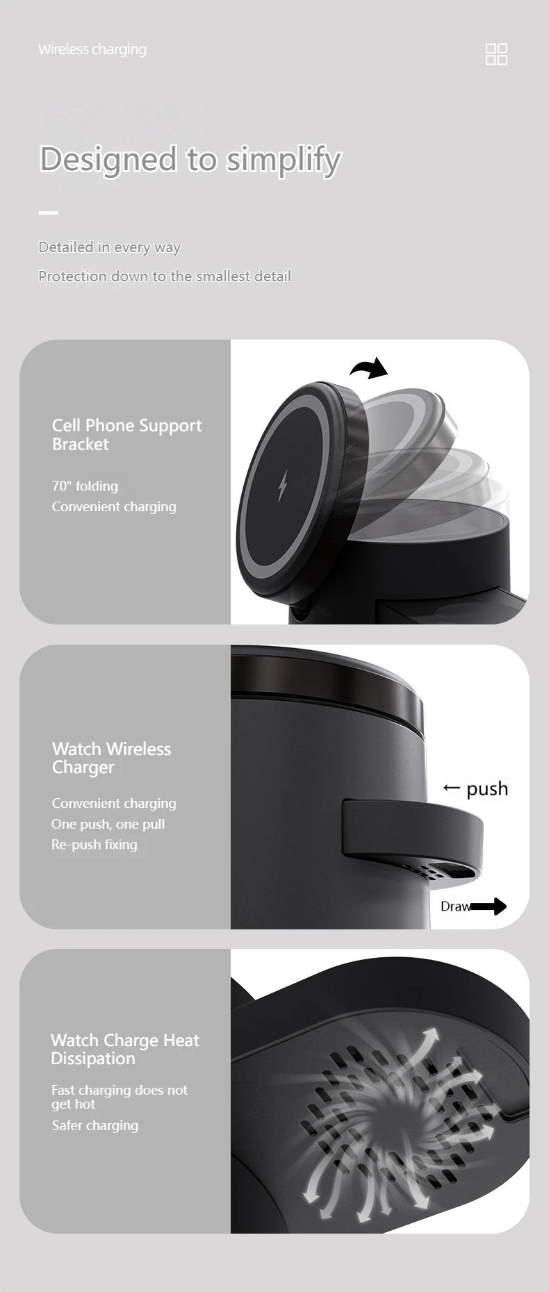 PowerSpin - High-Speed Wireless Charger
