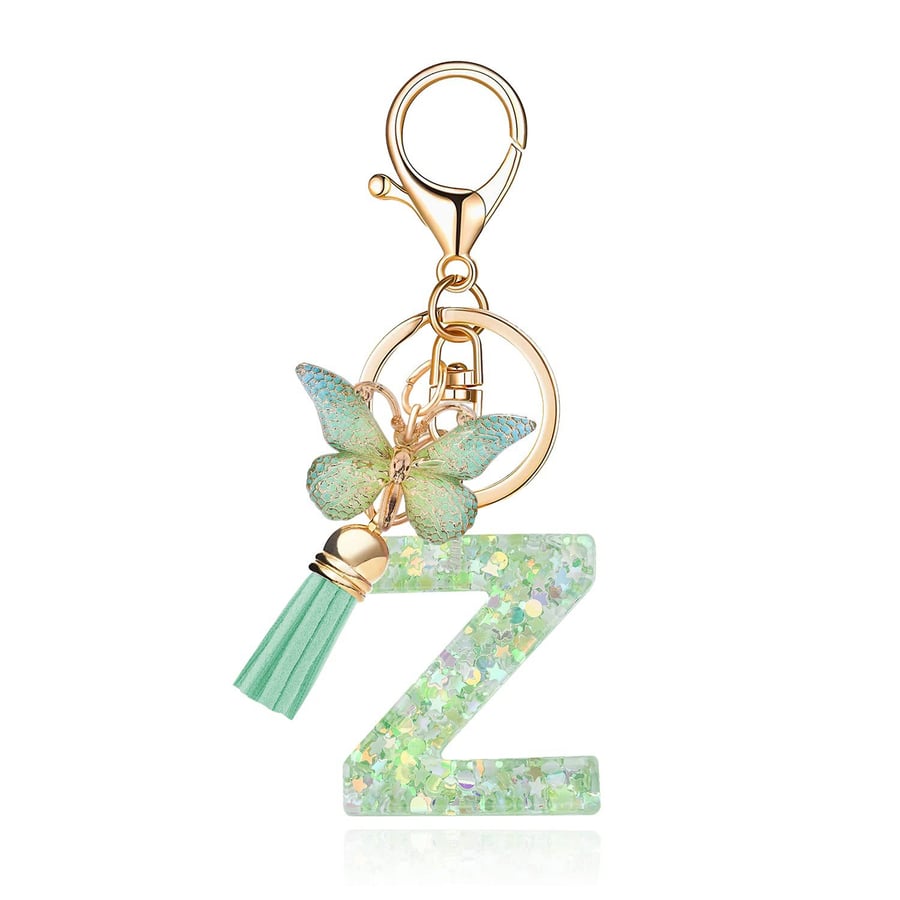 CharmKey – Personalized Initial Letter Keychain